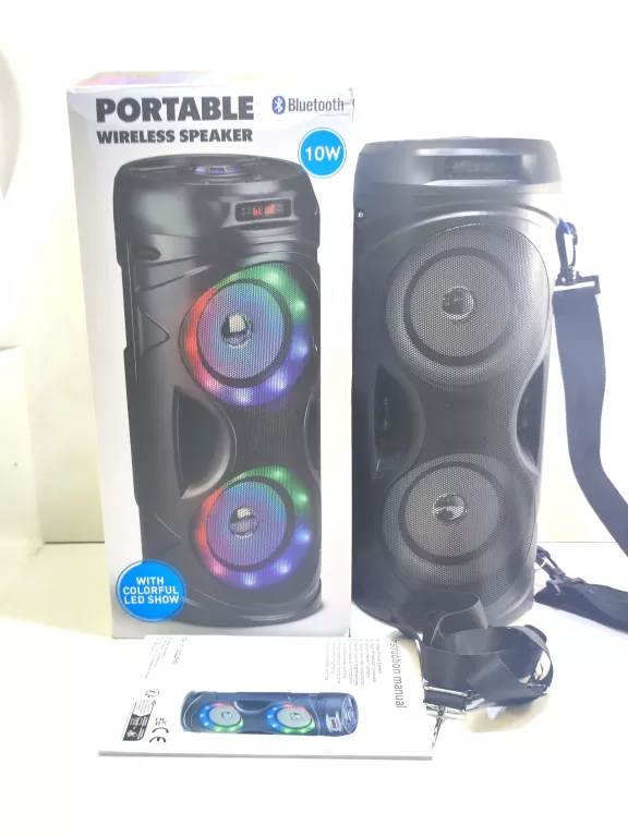 GŁOŚNIK POWER AUDIO DJ PARTY 650 KARAOKE 10W CZARNY