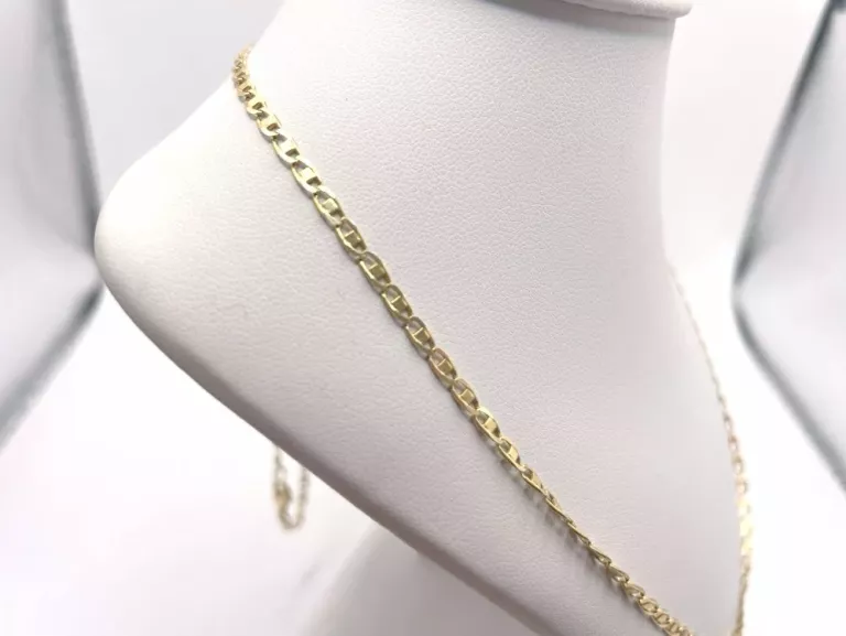ZŁOTY ŁAŃCUSZEK 6G/585/57CM