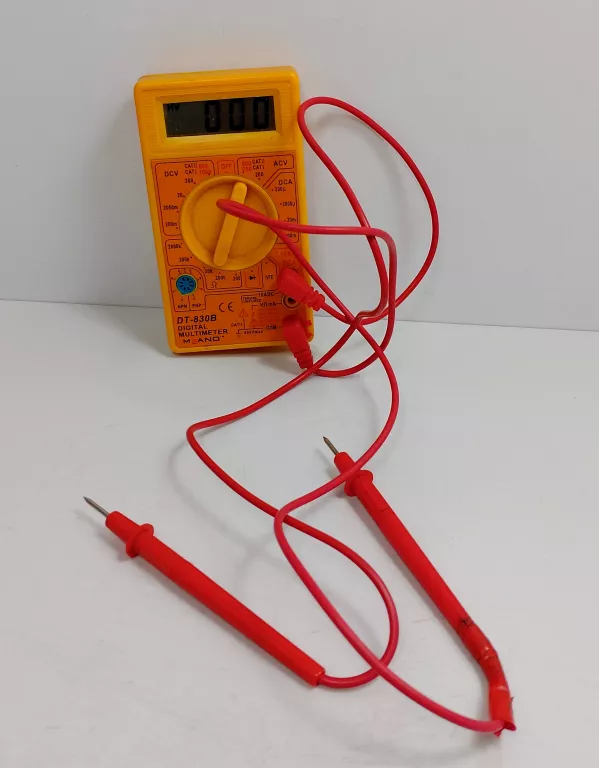 UNIWERSALNY MIERNIK CYFROWY DT 830B MULTIMETR