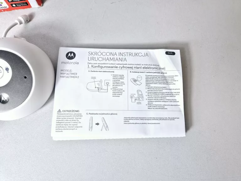 NIANIA ELEKTRYCZNA MOTOROLA MBP161