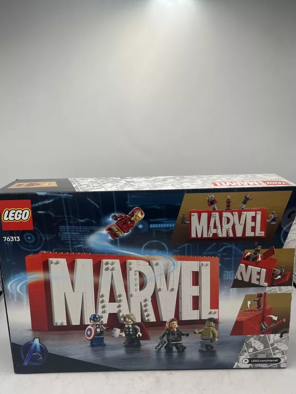 LEGO SUPER HEROES 76313 LOGO MARVEL Z MINIFIGURKAMI