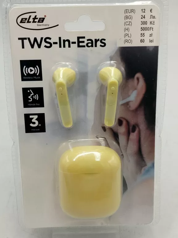 SŁUCHAWKI TWS WYBÓR -  MIX KOLORY