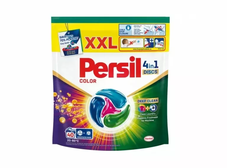 PERSIL KAPSUŁKI DO PRANIA DISCS 4W1 COLOR 40 PRAŃ