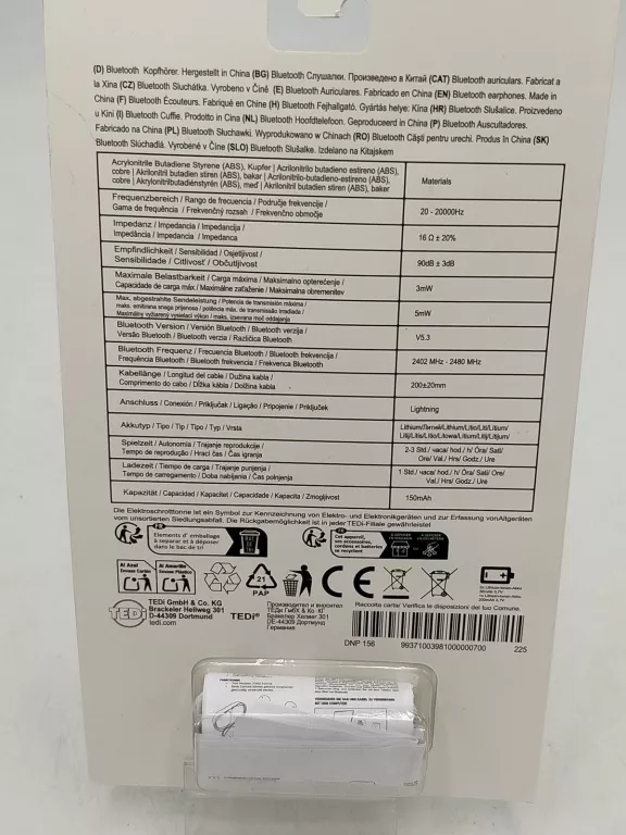 SŁUCHAWKI ELTA RÓŻOWE