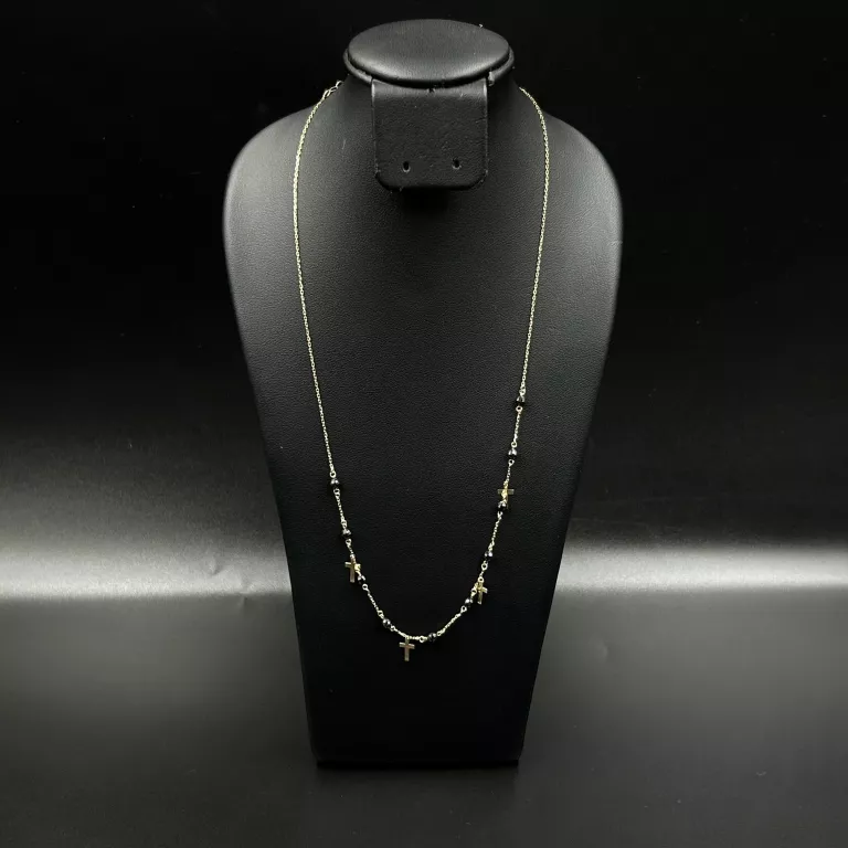 zlota-celebrytka-z-czarnymi-koralikami-i-krzyzykami-58514k238-g43-cm-pl-jozefa-pilsudskiego-92-gniezno