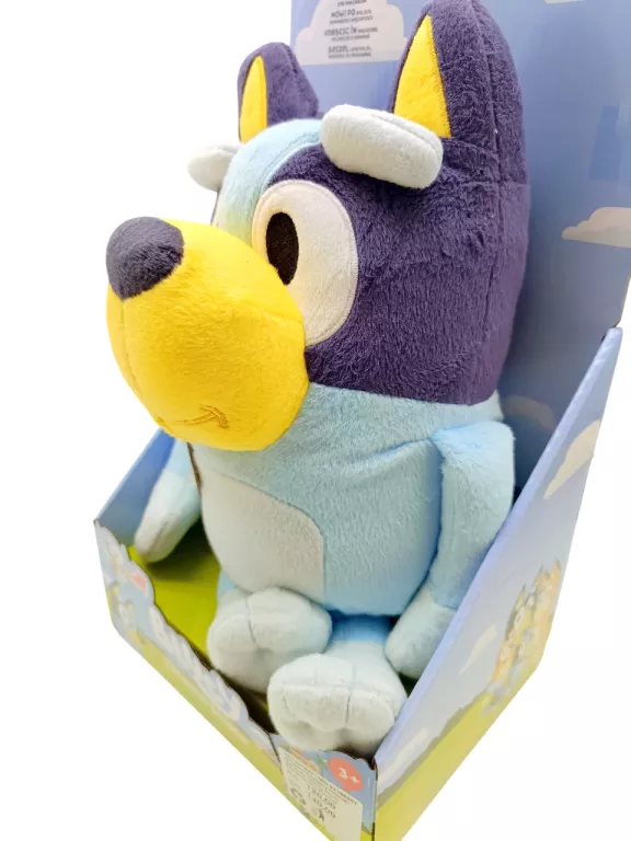 BLUEY INTERAKTYWNA PLUSZOWA MASKOTKA BLUEY 33CM