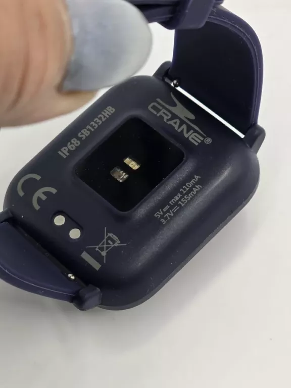 SMARTWATCH  CRANE CZARNY ŁADOWARKA