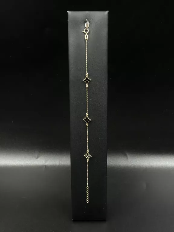 PIĘKNA ZŁOTA BRANSOLETKA CELEBRYTKA 585/14K/1,95 G/18 CM