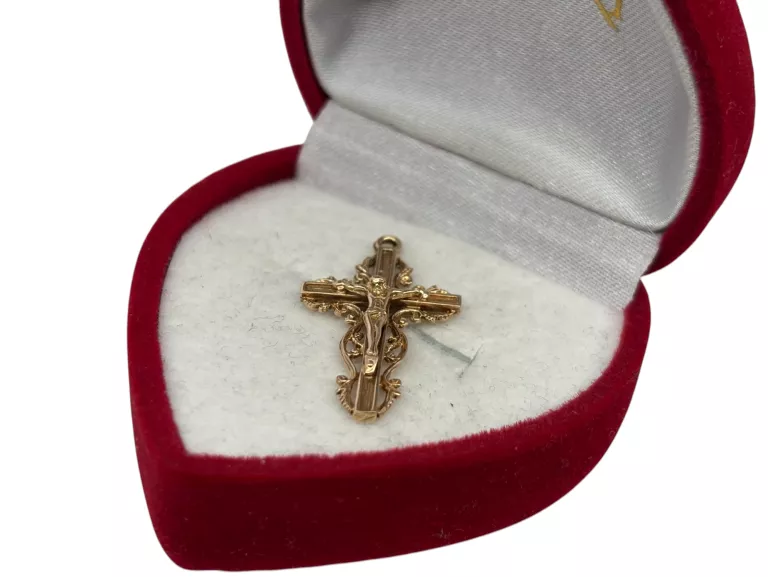 PIĘKNY ZŁOTY KRZYŻYK P.585 | 1,74G