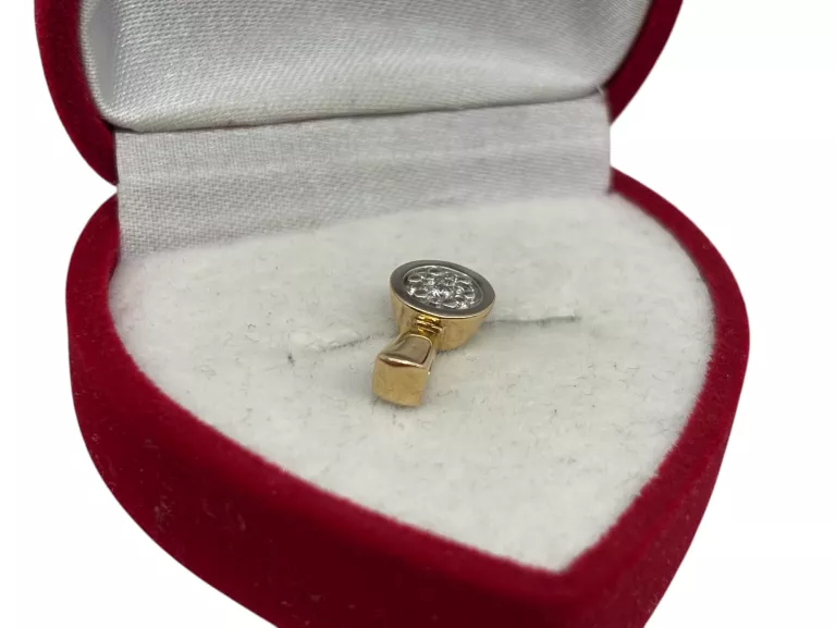 ZŁOTA ZAWIESZKA Z CYRKONIAMI P.585 | 2,20G