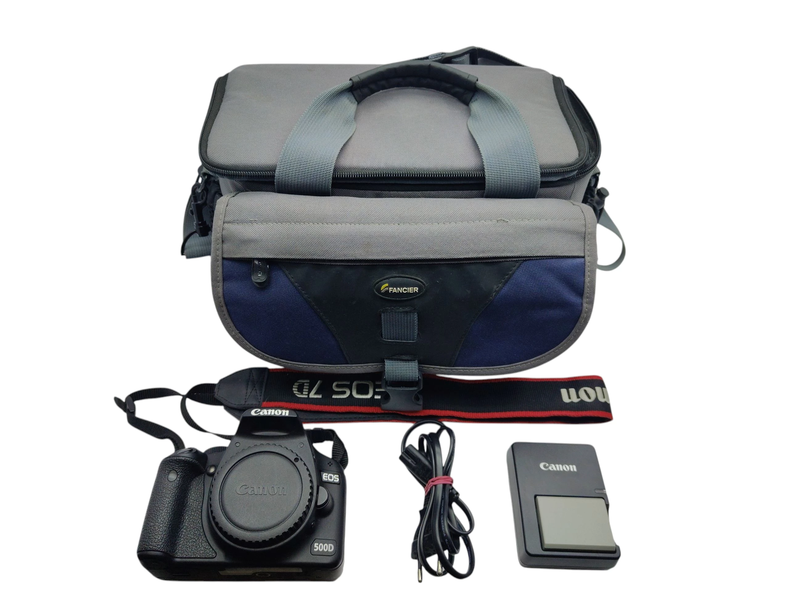 aparat-canon-500d-body-torba-ladowarka-akumulatory-kosciuszki-831u-wroclaw