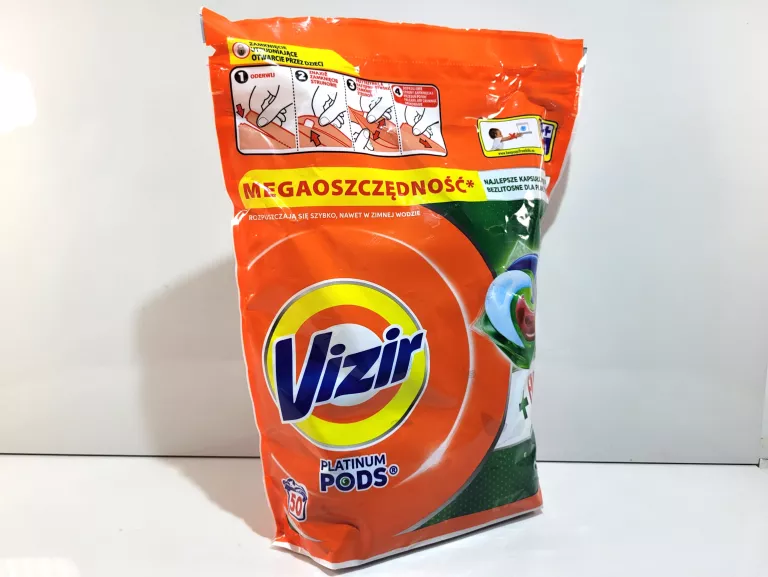 50 SZT VIZIR + FAIRY EFEKT KAPSUŁKI DO PRANIA