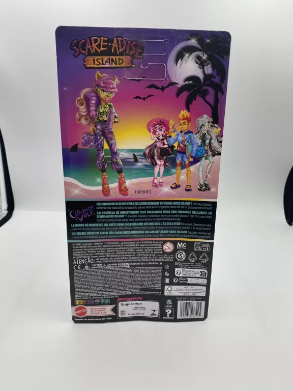 LALKA MONSTER HIGH CLAWDEEN WOLF SCARE ADISE