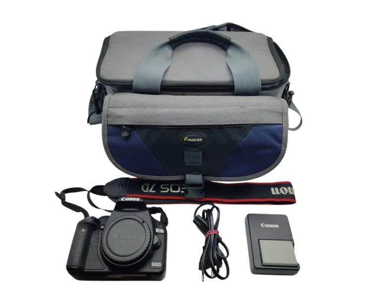 aparat-canon-500d-body-torba-ladowarka-akumulatory-kosciuszki-831u-wroclaw