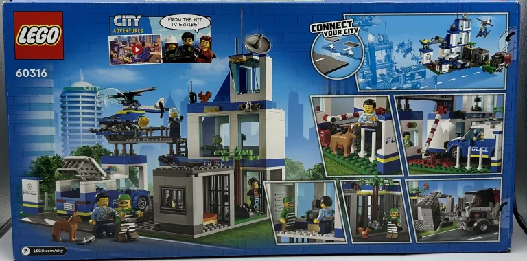 KLOCKI LEGO CITY 60316 POSTERUNEK POLICJI