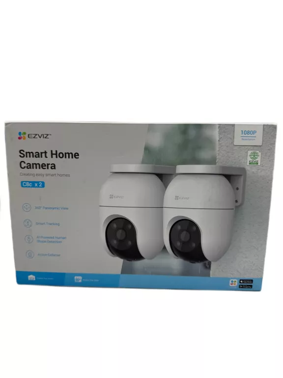KAMERA WIFI 2 SZTUKI EZVIZ C8C ZEWNĘTRZNA OBROTOWA ŚLEDZENIE RUCHU APLIKAC