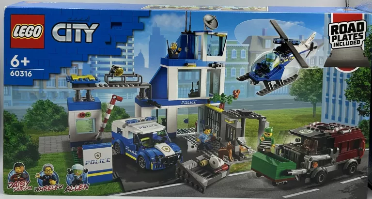 KLOCKI LEGO CITY 60316 POSTERUNEK POLICJI