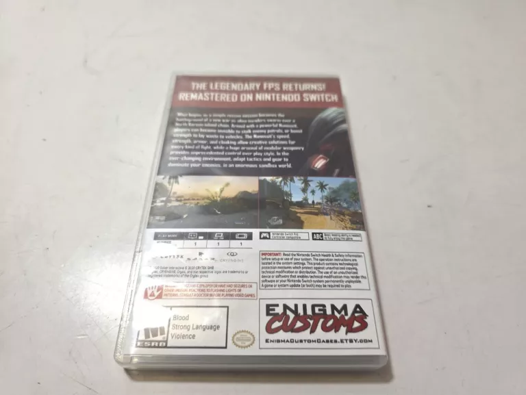 GRA NINTENDO SWITCH CRYSIS REMASTERED