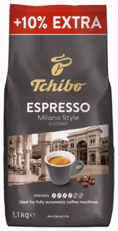 TCHIBO MILANO 1,1KG KAWA ZIARNISTA ARABIKA 4061445359821