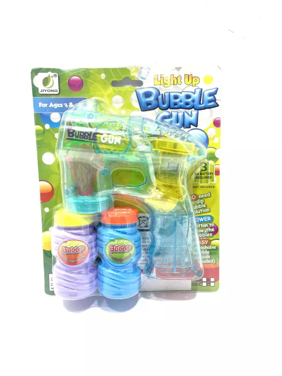 PISTOLET NA BAŃKI MYDLANE