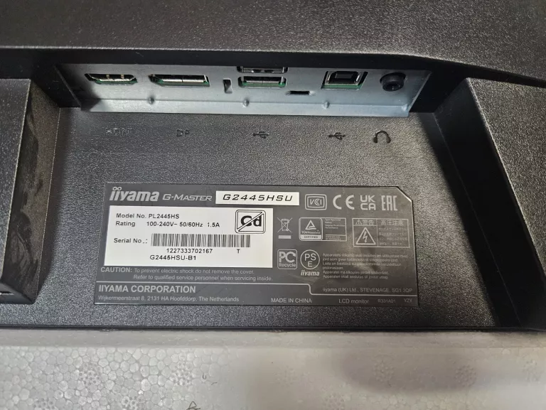 MONITOR IIYAMA G-MASTER G2445HSU-B1 BLACK HAWK 24" 100 HZ FULL HD