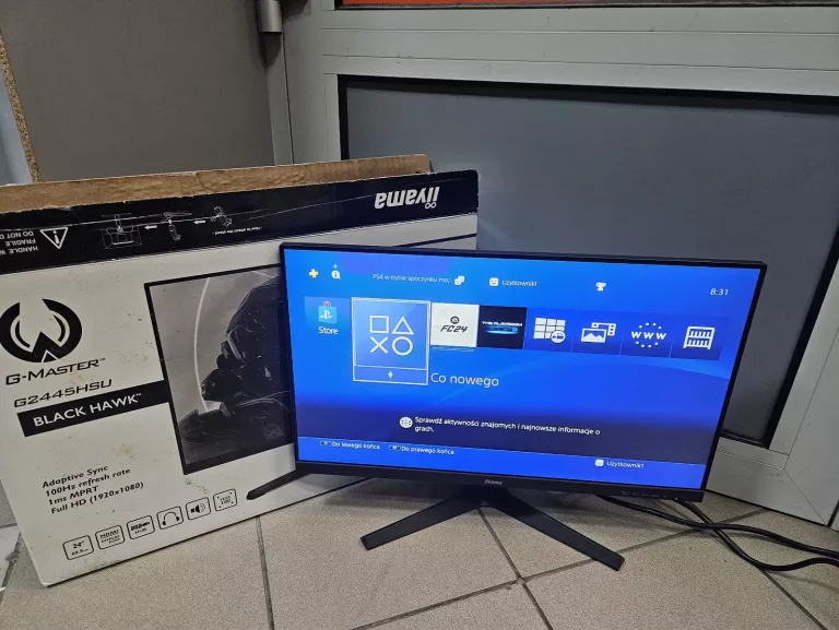 MONITOR IIYAMA G-MASTER G2445HSU-B1 BLACK HAWK 24" 100 HZ FULL HD