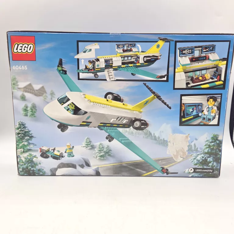 60465 LEGO CITY SAMOLOT POGOTOWIA RATUNKOWEGO