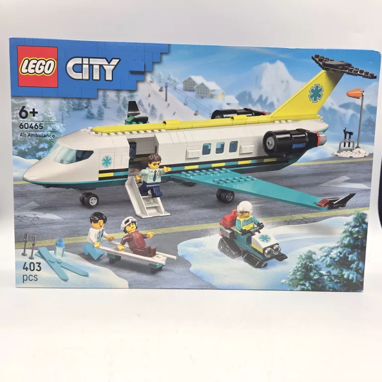 60465 LEGO CITY SAMOLOT POGOTOWIA RATUNKOWEGO