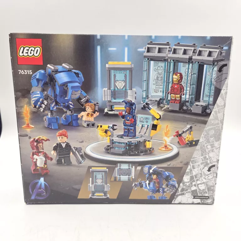 LEGO(R) SUPER HEROES 76315 LABORATORIUM IRON MANA