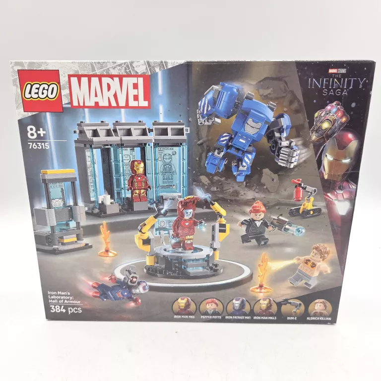 LEGO(R) SUPER HEROES 76315 LABORATORIUM IRON MANA
