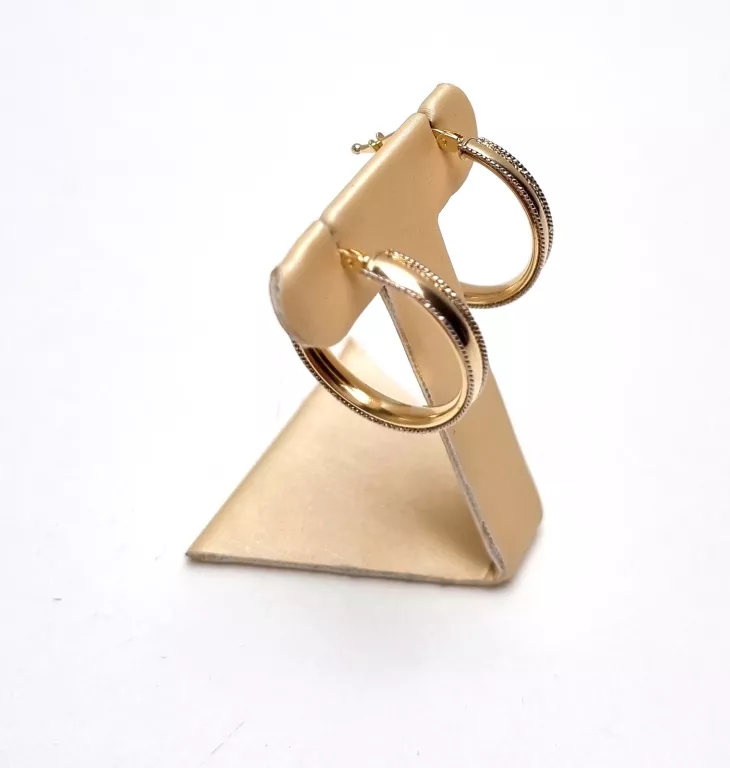 PIĘKNE ZŁOTE KOLCZYKI P585 1,72G !!