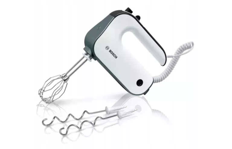 MIKSER RĘCZNY BOSCH MFQ49300 850W BIAŁY DO MIESZANIA UBIJANIA ZAGNIATANIA