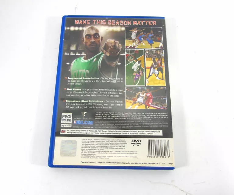 ŚWIETNA GRA PS2 NBA 2K9