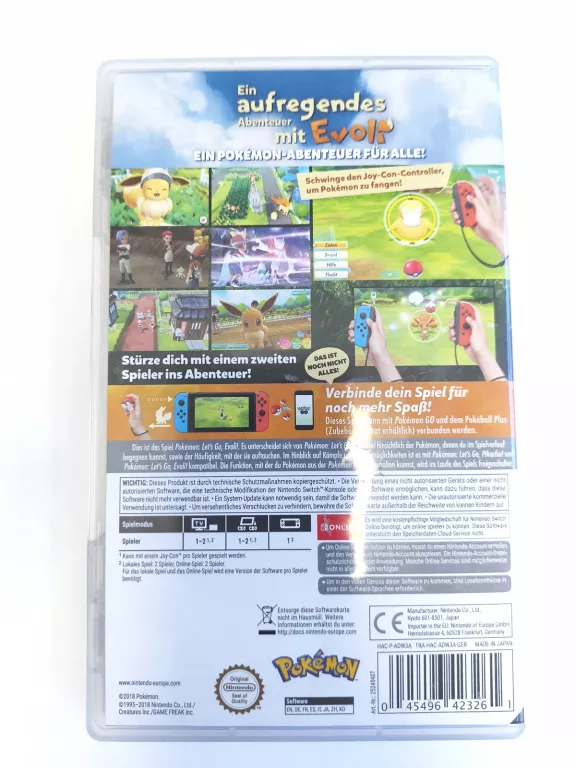 POKEMON: LET'S GO, EEVEE! NINTENDO SWITCH