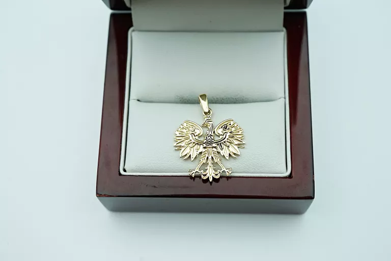 ZŁOTA ZAWIESZKA ORZEŁEK [585] 2,48G 2,5CM /  2CM