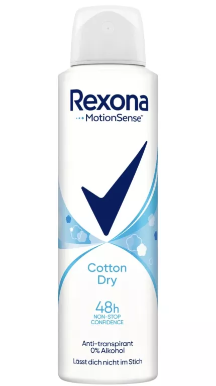 REXONA COTTON DRY 150ML SPRAY