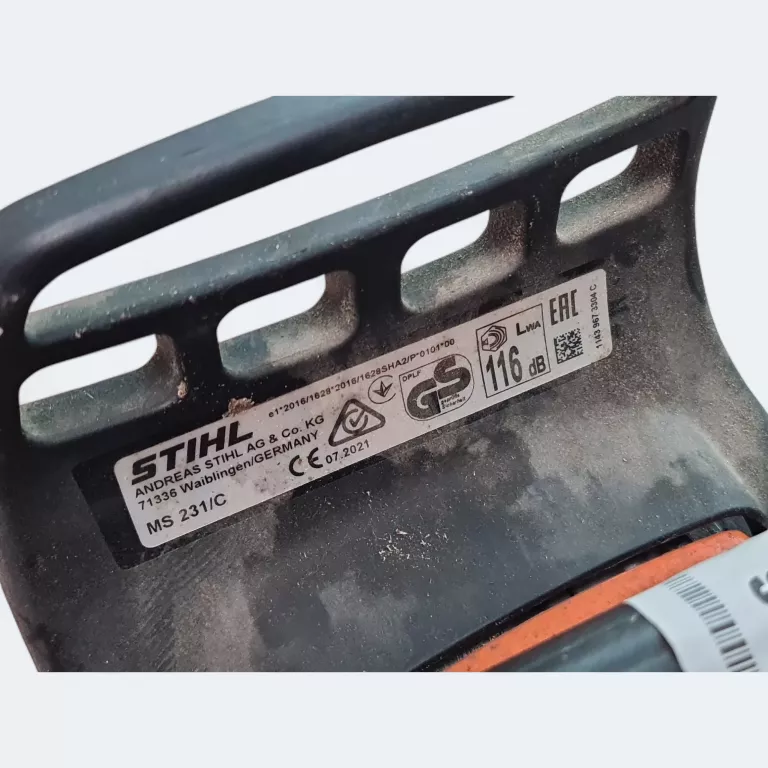 PILARKA SPALINOWA STIHL MS 231C