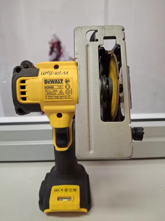 SZLIFIERKA PRZECINARKA PILARKA TARCZOWA AKUMULATOROWA DEWALT DCS438N BODY