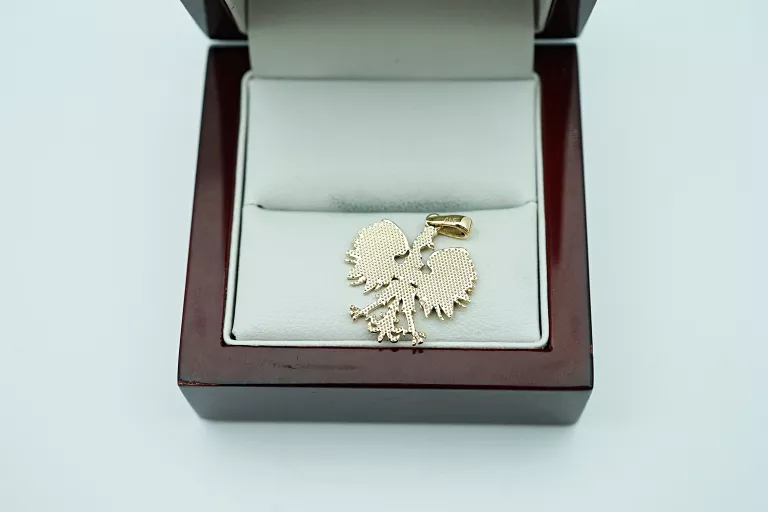 ZŁOTA ZAWIESZKA ORZEŁEK [585] 2,48G 2,5CM /  2CM