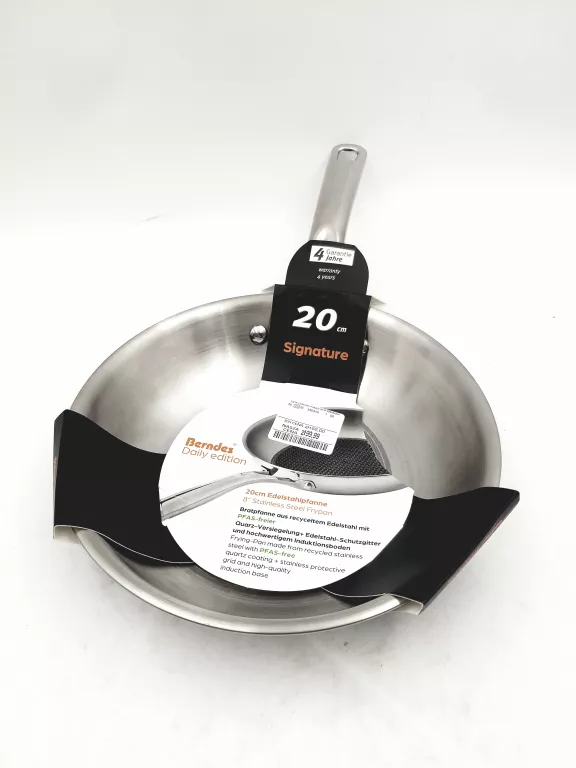 PATELNIA BERNDES DAILY STALOWA 20CM