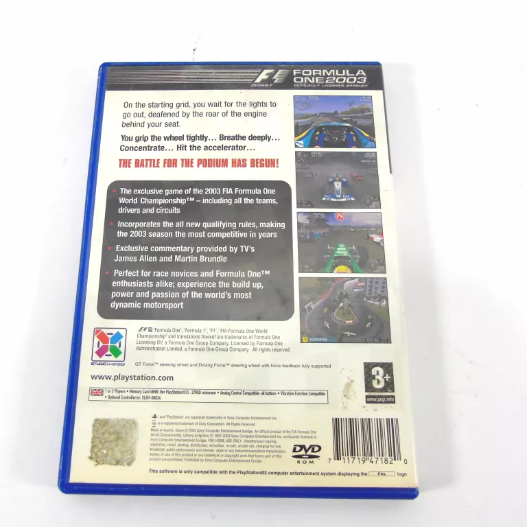 GRA PS2 F1 FORMULA ONE 2003