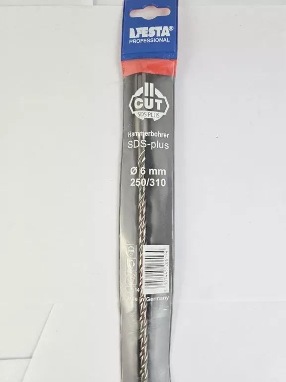WIERTŁO WIDŁOWE SDS-PLUS FESTA 250/310 6MM
