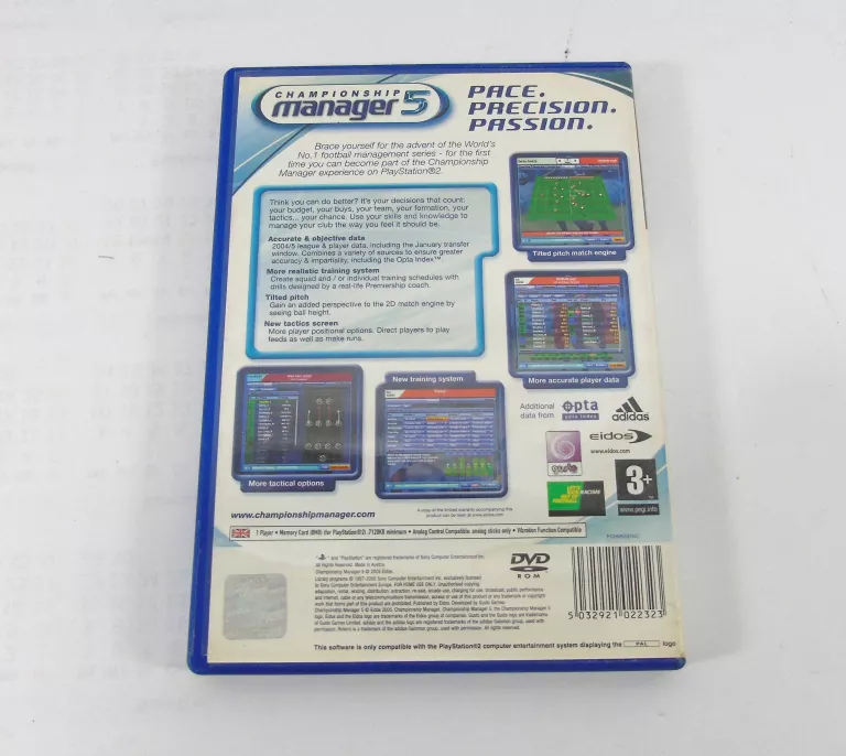 GRA PS2 CHAMPIONSHIP MANAGER 2005