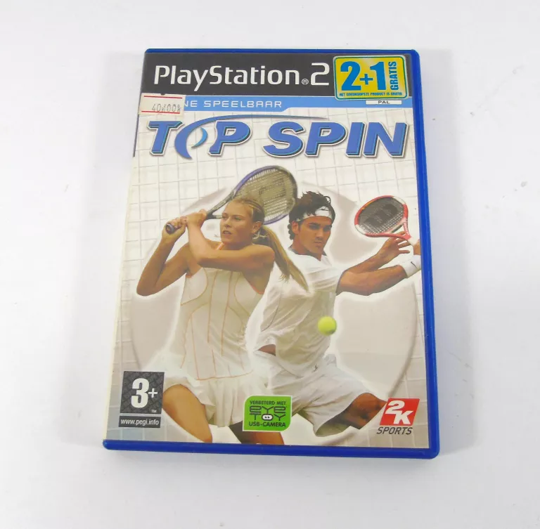 GRA PS2 TOP SPIN