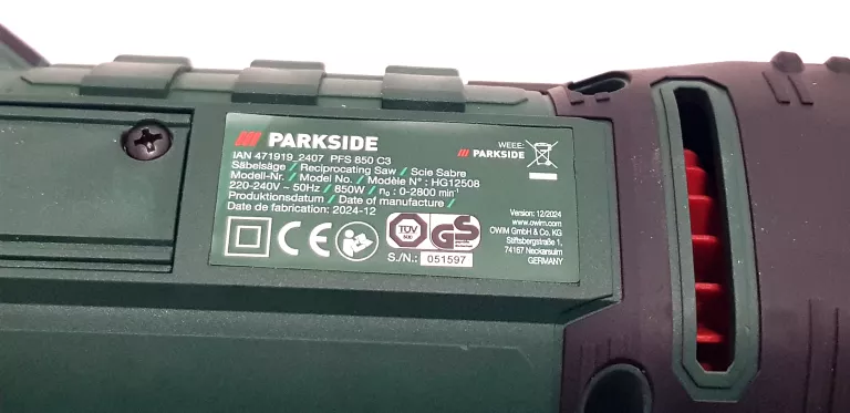 pila-szablasta-lisica-parkside-pfs-850-c3-stan-bardzo-dobry-202412-kod-producenta-pfs-850-c3