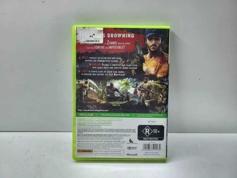 DEAD ISLAND RIPTIDE XBOX 360