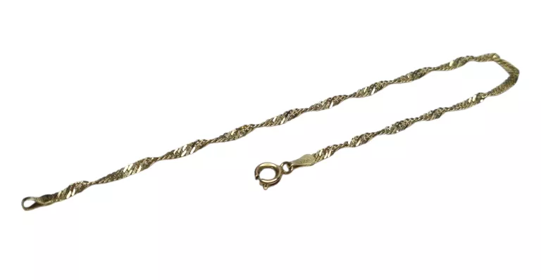 ZŁOTA BRANSOLETKA 1,84G | 585 | 19 CM