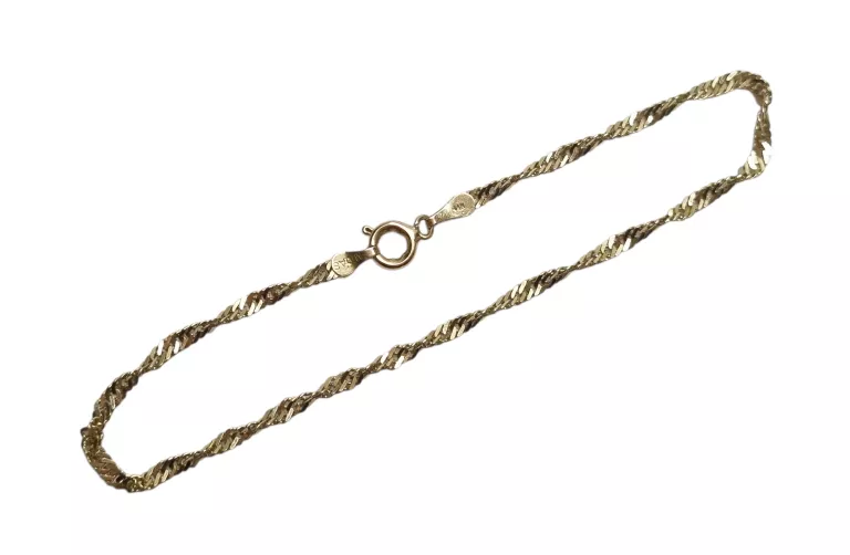 ZŁOTA BRANSOLETKA 1,84G | 585 | 19 CM