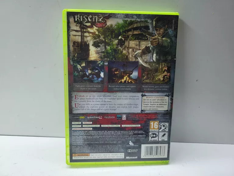 RISEN 2 DARK WATERS XBOX 360
