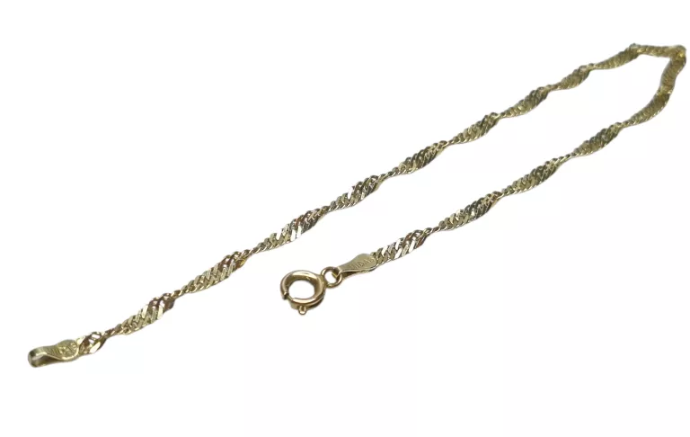ZŁOTA BRANSOLETKA 1,84G | 585 | 19 CM